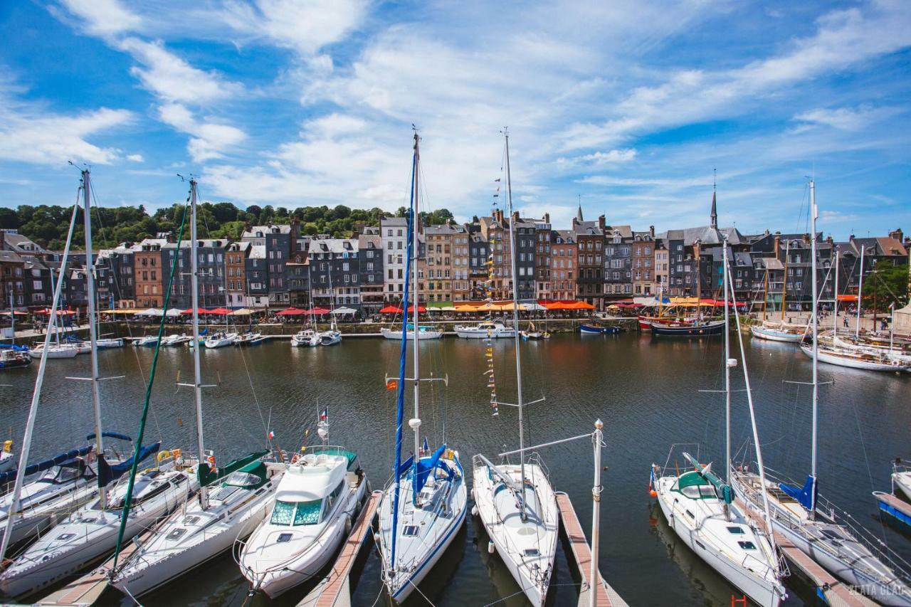 Appartement Vieux Bassin Honfleur Esterno foto