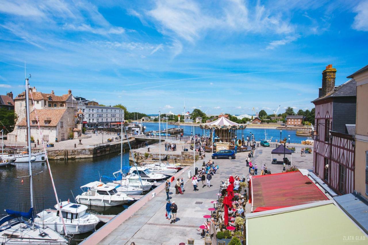 Appartement Vieux Bassin Honfleur Esterno foto