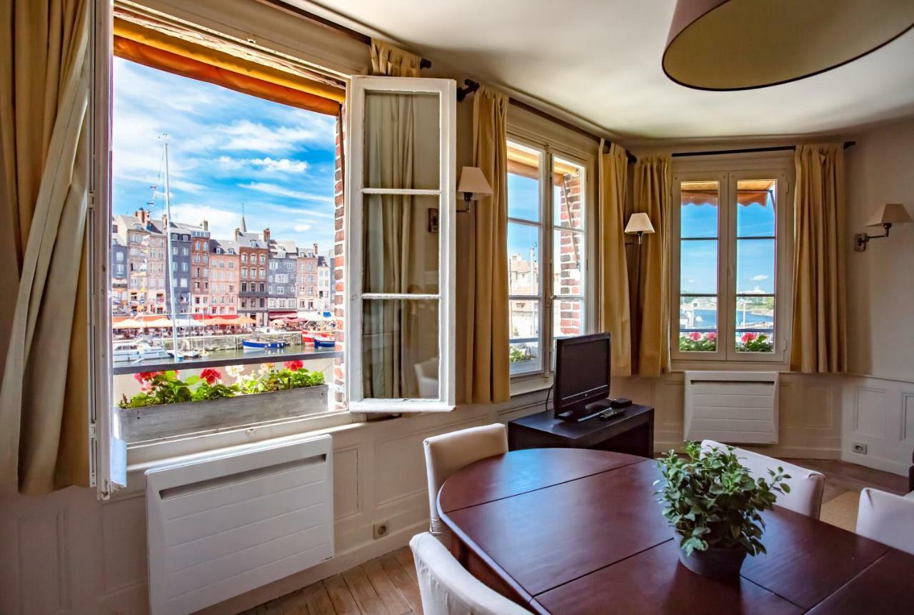 Appartement Vieux Bassin Honfleur Esterno foto