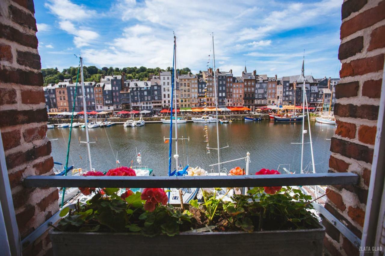 Appartement Vieux Bassin Honfleur Esterno foto